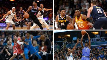 Playoffs NBA: posibilidades de cruces a dos días del final