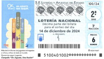 Lotería Nacional: comprobar los resultados del sorteo de hoy, sábado 14 de diciembre