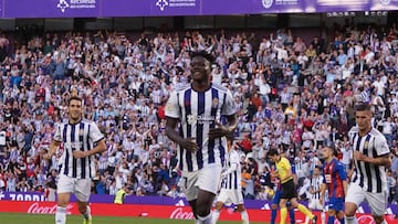 26/10/19 PARTIDO PRIMERA DIVISION
 REAL VALLADOLID - EIBAR
 GOL 2-0 SALISU ALEGRIA 
 