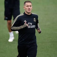 Hazard, Jovic y Rodrygo entran en la lista para el Levante