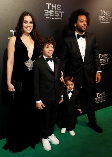 Marcelo with his family.