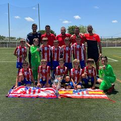 Suárez, orgullo de padre atlético