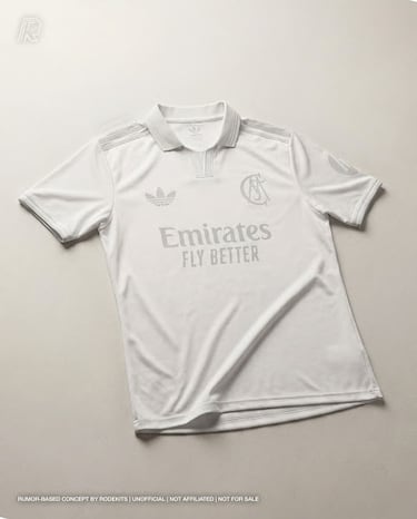 Camiseta especial del Madrid por su 125 cumpleaños