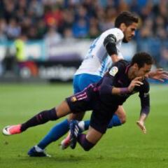 Málaga 2 - 0 Barcelona: all of the best photos and images