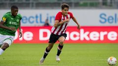 Beñat Prados ha defendido la camiseta del Bilbao Athletic en las tres últimas temporadas.