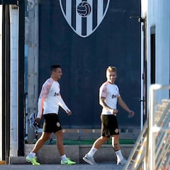 Rodrigo completa su primera sesión y apunta a Osasuna