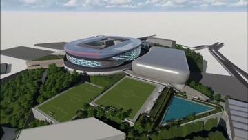 Así será el nuevo estadio del proyecto "Punta Azul" en Tlalnepantla
