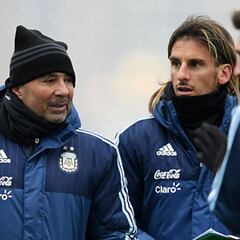 Beccacece: "Hoy no tengo contacto con Sampaoli"