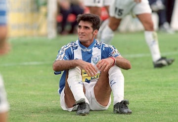 Jugó en la temporada 97/98 con el Leganés