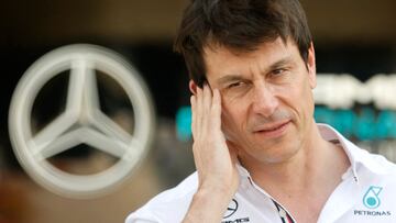 Toto Wolff, jefe de Mercedes.