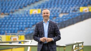 Miguel Ángel Ramírez, presidente de la UD Las Palmas.