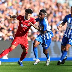 Díaz juega 90′ con Liverpool antes de unirse a la Selección