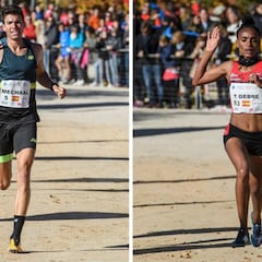 Mechaal y Gebre liderarán a España en los Europeos de cross