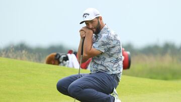 Solo el putter puede frenar a Jon Rahm en Escocia