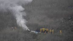 Im&aacute;genes del accidente en el que han fallecido Kobe Bryant y su hija Gianna