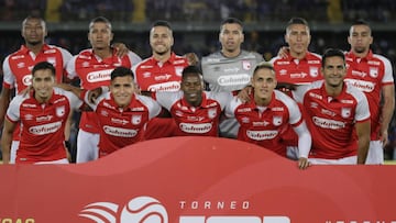 Santa Fe en el clásico ante Millonarios por el Torneo ESPN
