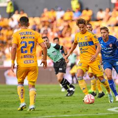 A Tigres se le extravió la bravura ante Necaxa