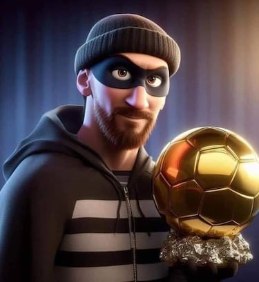 Los mejores memes del Balón de Oro 2023