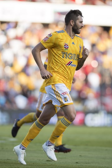 Es uno de los goleadores del Apertura 2018 con 8 dianas. Además de pelear por el título de goleo individual, el delantero francés de los Tigres es pieza clave para su equipo en busca de la clasificación a la liguilla.
