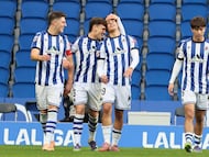 21/12/25
PARTIDO SEGUNDA DIVISION
REAL SOCIEDAD B FILIAL - CEUTA
GOL 1-0 Marchal ALEGRIA