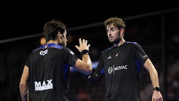 Final feliz de Nieto y Yanguas tras un segundo set intenso entre ellos.