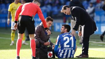 19/01/20  Partido SEGUNDA DIVISION
 Deportivo de La Coru&Atilde;&plusmn;a - Cadiz
 LESION SALVA RUIZ