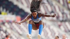 Caterine Ibargüen avanza a la final del salto triple en Doha