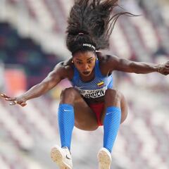 Caterine Ibargüen avanza a la final del salto triple en Doha