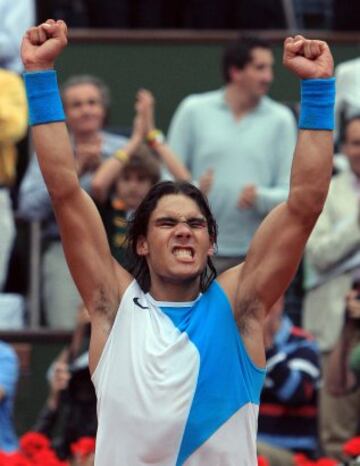 Rafa Nadal, ganó a Roger Federer por 7-5, 6-4, 6-2.