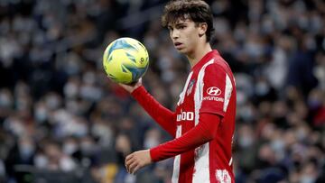 João Félix, en un partido con el Atlético.