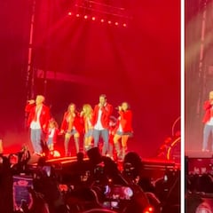 Video: Anahí y Dulce María suben al escenario a sus hijos en show de RBD en el Foro Sol