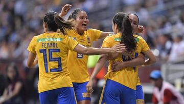 Tigres campeonas de la Liga MX Femenil tras vencer a Monterrey