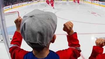 Pasión por el hockey hielo desde muy pequeños
