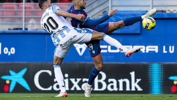 Eibar 2 - Málaga 1: resumen, resultado y goles