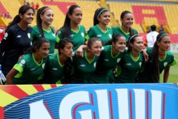 El fútbol femenino debuta en El Campín con triunfo de Santa Fe