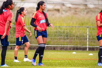 La Selección Colombia Femenina sigue preparando el partido ante Ecuador por Copa América. Las dirigidas por Nelson Abadía volvieron a los trabajos de campo.