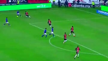 La asistencia de Martín Rodríguez en gol a Toselli