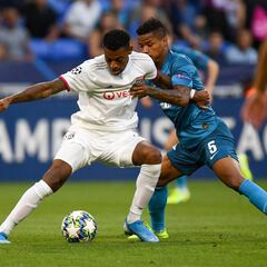 Barrios debuta en Champions League con empate ante Lyon