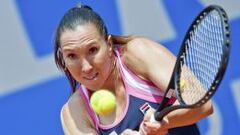 Jelena Jankovic se mostr&oacute; superior a la jugadora espa&ntilde;ola.