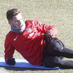 Saúl: "Pensamos en el partido, no en un objetivo a largo plazo"