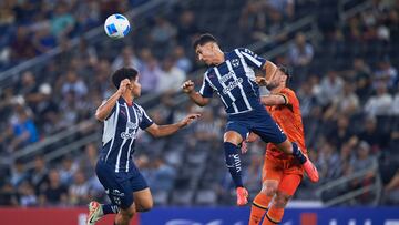 Ricardo Chavez of Monterrey during the round one second leg match between Monterrey and Forge FC as part of the CONCACAF Champions Cup 2025, at BBVA Bancomer Stadium on February 11, 2025 in Monterrey, Nuevo Leon, Mexico.