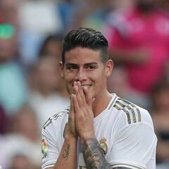 Hace un año James Rodríguez volvía a jugar con el Real Madrid