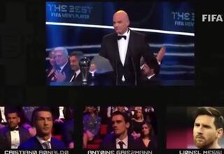 El vídeo viral que compara el 'The Best' a Messi, Cristiano y Modric: nadie se dio cuenta...