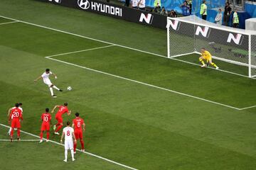 1-1. Ferjani Sassi marcó de penalti el tanto del empate.