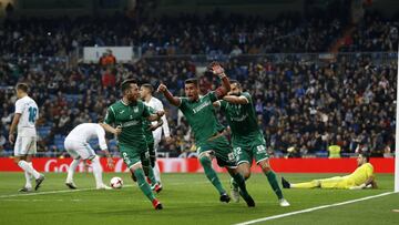 Real Madrid 1-2 Leganés Copa del Rey quarter-final: goals, as it happened