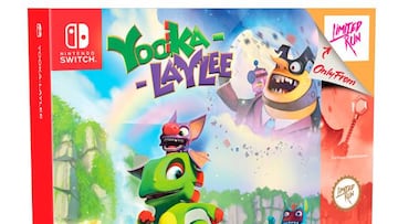 Yooka-Laylee presenta una edición limitada para Switch con cartucho de N64