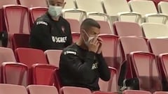 Cristiano y el lío con la mascarilla: el video que está arrasando en las redes