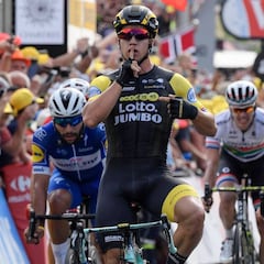 Groenewegen puso fin al tostón con un triunfo sobre Gaviria