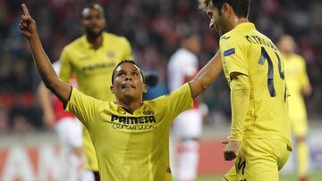 02/11/17 PARTIDO EUROPA LEAGUE
SLAVIA PRAGA - VILLARREAL CF
GOL 0-1 BACCA ALEGRIA *** Local Caption ***