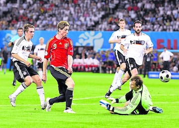 La Selección consiguió su segunda Eurocopa en Viena frente a Alemania gracias a un gol de Fernando Torres y a un juego maravilloso y espectacular.  